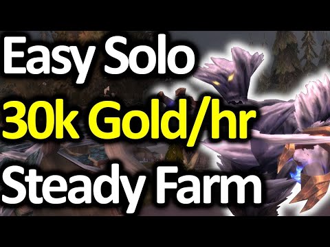 Wow Easy Solo Farm 30 000 Gold Per Hour
