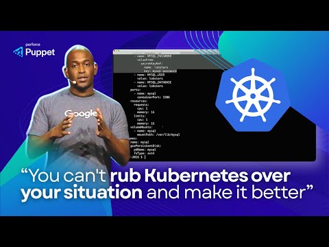 Kubernetes for SysAdmins | Kelsey Hightower at PuppetConf | Talk & Demo