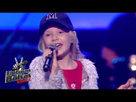 Viltė Kirstukaitė - Ką manai? | Pusfinalis | Lietuvos Balsas. Vaikai S01