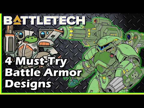 Must-Try Battle Armor Designs for Your Next Game of Tabletop BattleTech