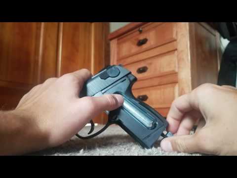 How much do you tighten and how to install a CO2 cartridge on an airsoft pistol.