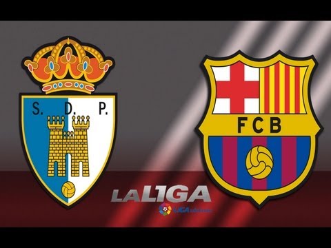 Gol de Fofo (1-0) en el SD Ponferradina - FC Barcelona B - HD