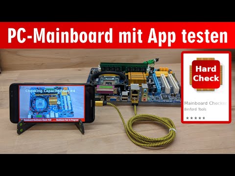 PC-Mainboard mit App und Smartphone auf Defekte testen ⭐️ Computer startet nicht