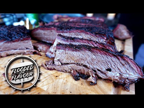 19 Hour Smoked USDA Black Angus Brisket │ Flooded with...