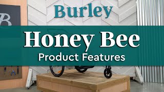 Burley Rød Honey Bee cykelanhænger