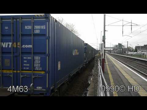 [HD] Class 92 freight @ Lockerbie [30/11/11] Inc. 92009