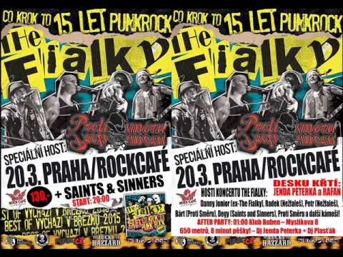 The Fialky - THE FIALKY 15let! - Radio pozvánka na 20.3. Rock Café!