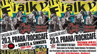 Video THE FIALKY 15let! - Radio pozvánka na 20.3. Rock Café!