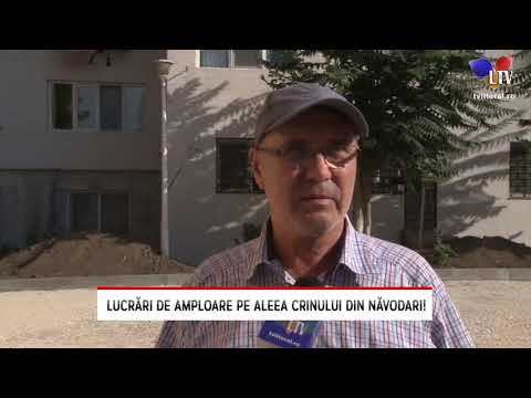 Lucrări de amploare pe aleea Crinului din Năvodari - Litoral TV