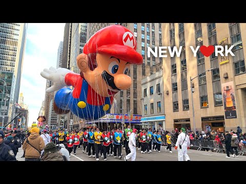 [4K]🇺🇸 2025 Macy's Thanksgiving Day Parade in New York City / FULL🎉🥁📯