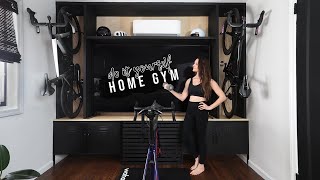 DIY SMALL BEDROOM TO HOME GYM MAKEOVER 💪