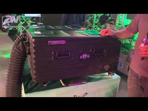 InfoComm 2019: Froggy's Fog Intros the FFM-Poseidon-AQUA6 Ultrasonic Low Lying Fog Machine