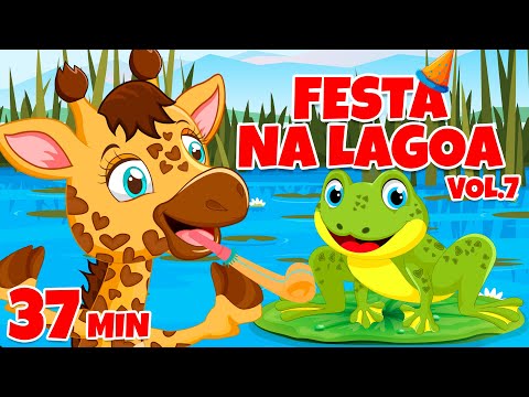 Festa na Lagoa Vídeo infantil Vol. 7 - Giramille 37 min | Desenho Animado Musical