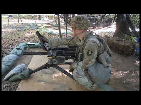 Weapons Lane 9 - Mk. 19 Grenade Launcher - EIB Instruction