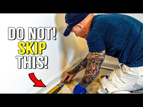 Do Mask Your Floors | Pro Tips Painting A House