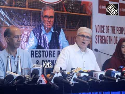CM OmarAbdullah Slams Rivals Over Special Status Debate, Says Statehood Must Come First.  Questions opposition’s logic on Article 370 without a state, dares them to join street protests instead of tweeting from behind screens.