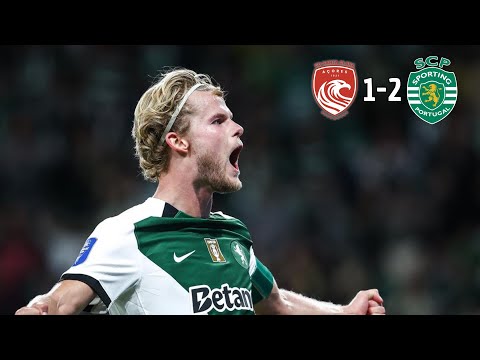 SANTA CLARA VS SPORTING (1-2) GOAL REPORT ANTENA 1 | CONTROVERSIAL PLAY GIVES VICTORY IN SURCHARGE