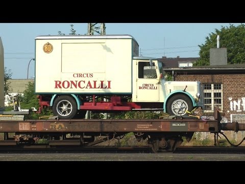 Roncalli on Tour - Verladung in Bonn/Beuel (Bonus: 103 235) 15. Juli 2013