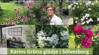 Trädgårdsinspiration från Karins Gröna glädje. Trädgårdsidéer Trädgårdstips Tusen & Öppen trädgård