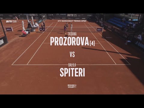 Tatiana Prozorova vs Dalila Spiteri (ITA)  -  Game, Set and Match Point