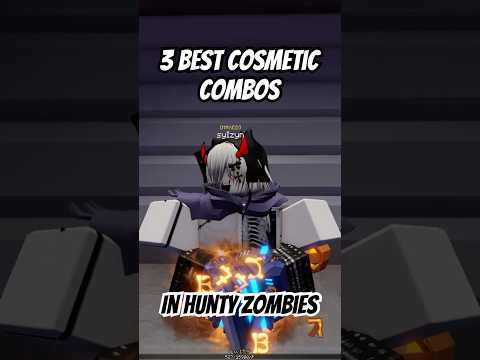 3 BEST COSMETIC COMBOS! | Max DMG & Best BUFFS! | Ultimate Guide (Hunty Zombies Roblox)