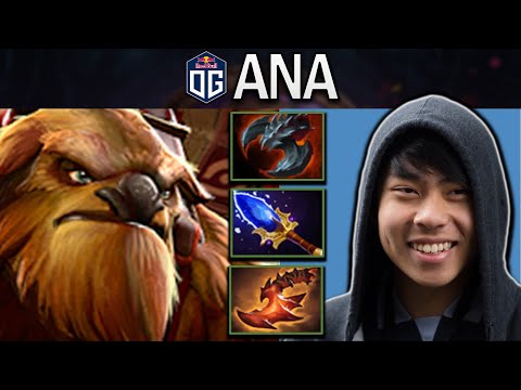 OG.ANA SMURF EARTHSHAKER WITH 27 KILLS & OVERWHELMING BLINK - DOTA 2 GAMEPLAY