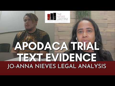 Jo-Anna Nieves on Accomplice Liability and Witness Credibility in the Isaac Apodaca Trial