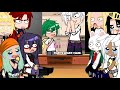 Pro Heroes And Parents React To Deku Is Like His Father Mha Bnha Gacha Club Life My AU