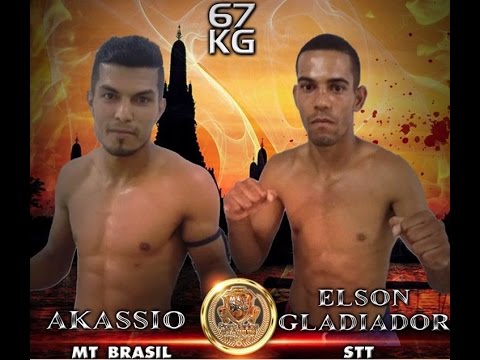 PORTUARIOS STADIUM - Akassio (MT Brazil) X Élson Gladiador (STT) - 67KG