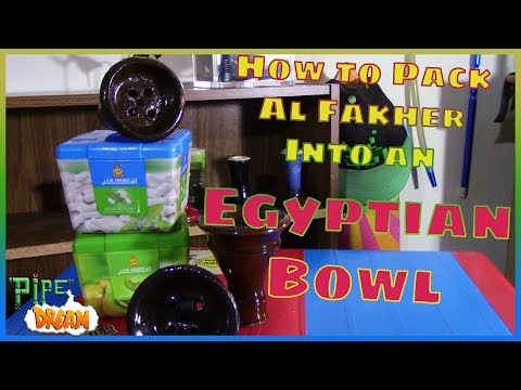 Al Fakher Packing Tutorial: Egyptian Bowl
