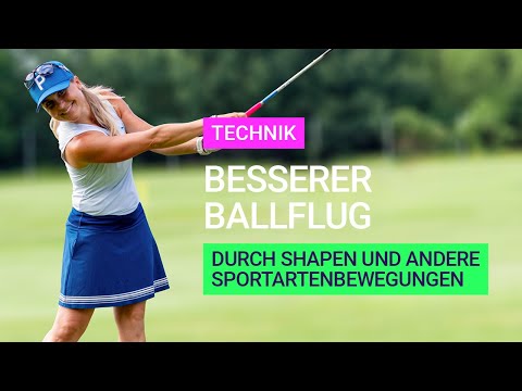 Technik - besseren Ballflug durch Shapen und andere Sportartenbewegungen