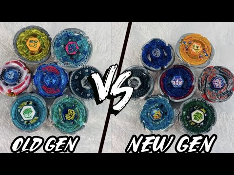 Beyblade New Gen vs Old Gen Team Battle! (INSANE METAL FIGHT!!!)