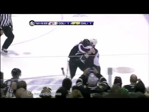 Matt Hendricks vs Steve Ott
