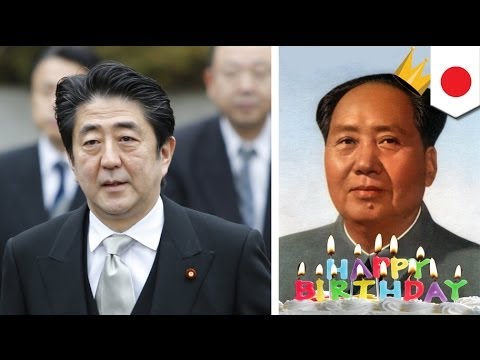 日本の安倍が靖国参拝、中韓米を困らせる (Japan's Abe visits Yasukuni Shrine, annoys China, South Korea and U.S.)