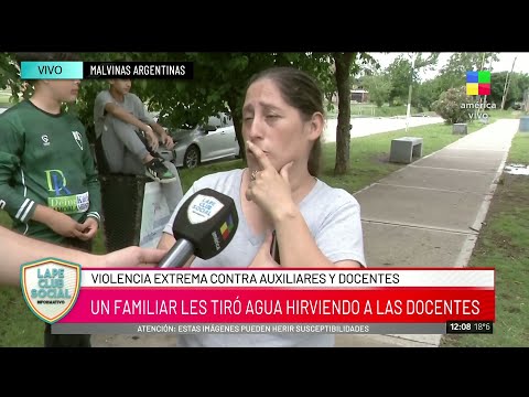 🔴MALVINAS ARGENTINAS: VIOLENCIA EXTREMA CONTRA AUXILIARES Y DOCENTES