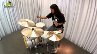 Video thumbnail for Istanbul Mehmet Traditional Crash 16" cymbal sound check by Batera Clube Drum Shop