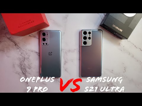 OnePlus 9 Pro VS Samsung S21 Ultra! Speed, RAM, Temperature, Geekbench Test!