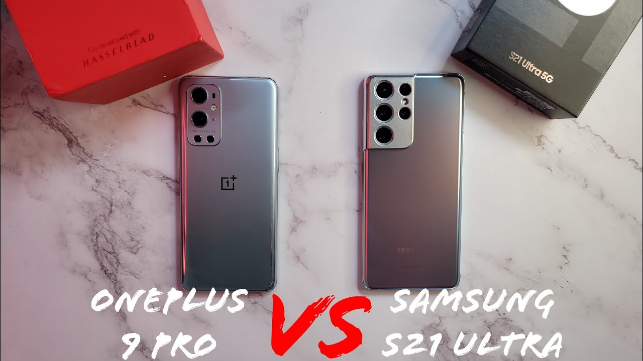 OnePlus 9 Pro VS Samsung S21 Ultra! Speed, RAM, Temperature, Geekbench Test!