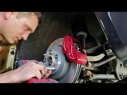Rear Brake Pad and Rotor Replacement (Evo X)