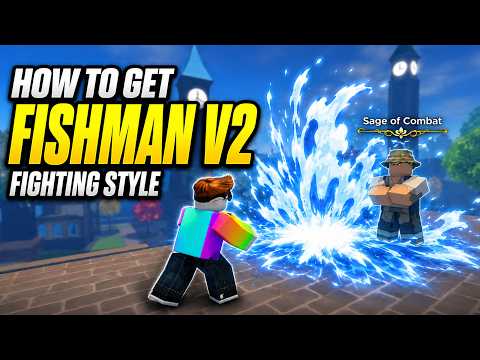 How to GET FISHMAN V2 in HAZE SEAS Roblox