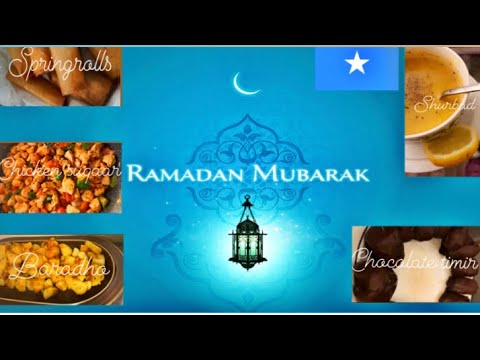 RAMADAN RECIPES | AF SOMALI | RAMADAN MUBARAK🌙