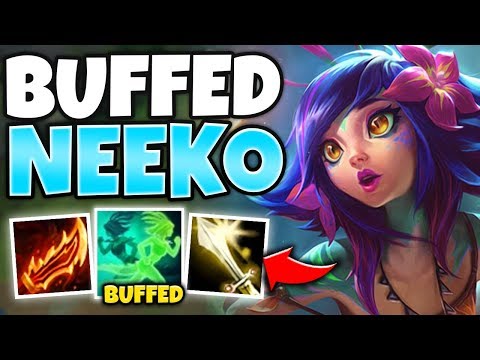 WOW! ON-HIT NEEKO GOT BUFFS AND IT'S 100% UNFAIR! TOP NEEKO = FREELO - League of Legends