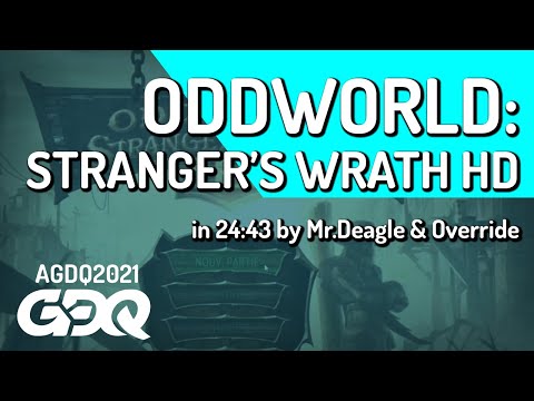 Oddworld: Stranger's Wrath HD by HuhnerSpeed in 37:32 - Awesome Games Done Quick 2021 Online