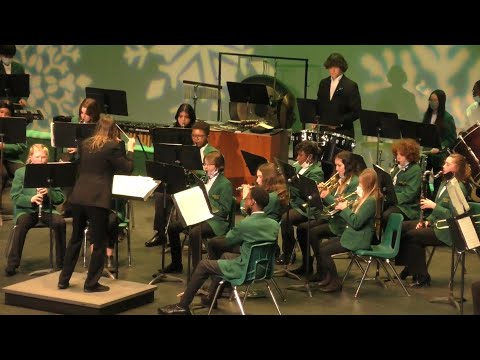 Carleton Middle School Concert Band - Swingin' Bell Carol (12/15/2021)