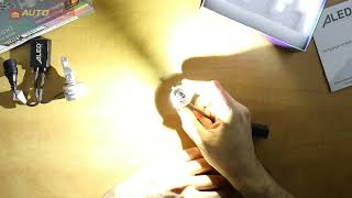 ALED HB3 (9005) HB4 (9006) 40W 6000K RRHB3HB4M4 - відео 1