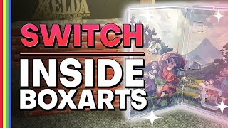 Nintendo Switch Inside Box Arts are Beautiful