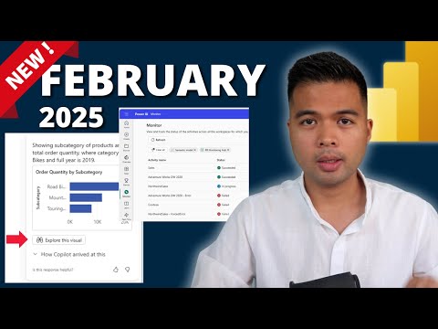 Power BI February 2025 Update: Transform with Monitoring Hub & Copilot