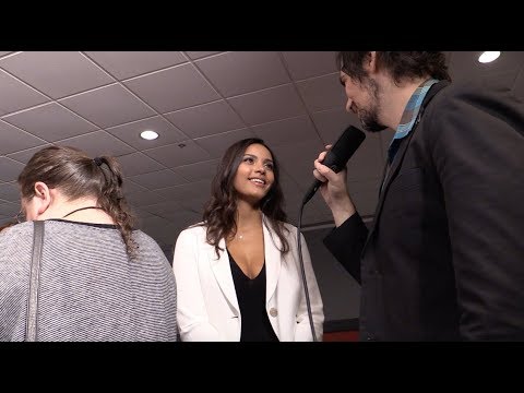 Jessica Lucas Talks Gotham (Tabitha Galavan) at Tribeca TV Festival Red Carpet