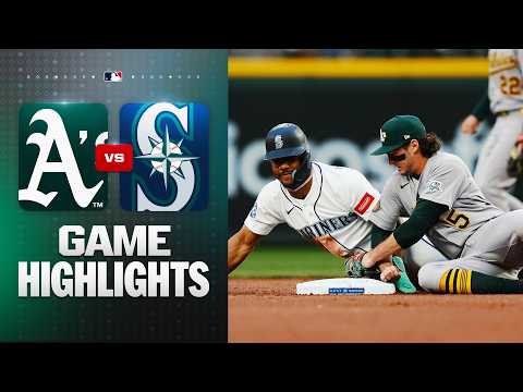 시애틀 VS 애슬레틱스 4:6 MLB 스포츠하이라이트