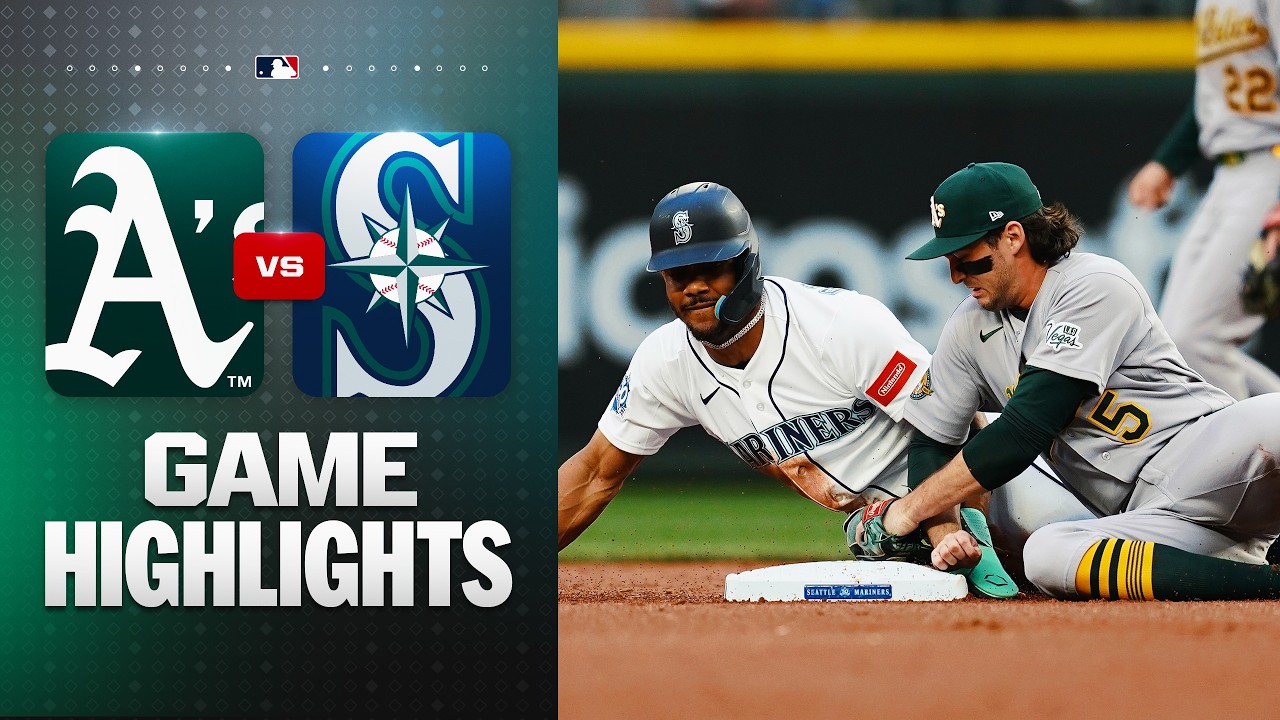Athletics vs. Mariners Game Highlights (4/20/26) | MLB Highlights